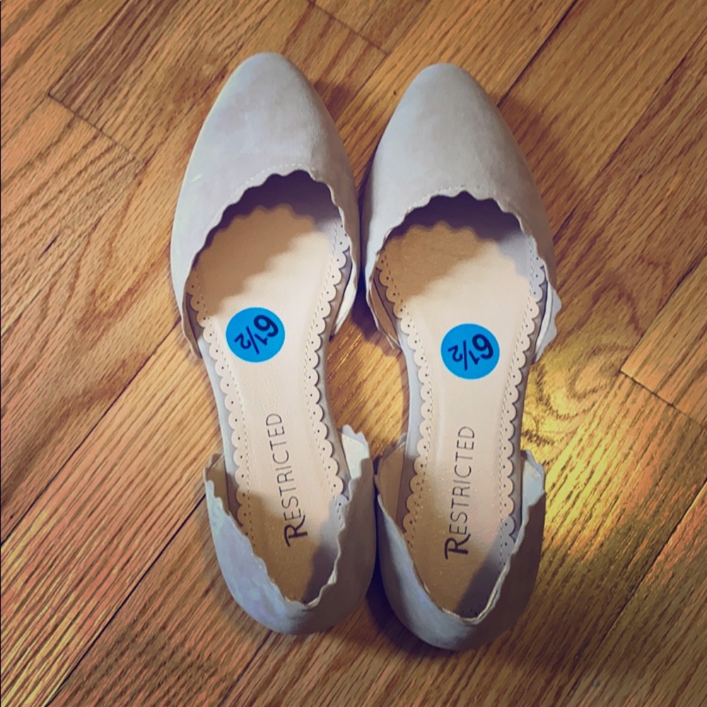 Tan flats sz 6.5